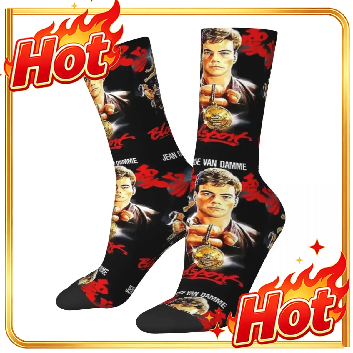 Men Accessories All - Bloodsport – Meias com estampa de