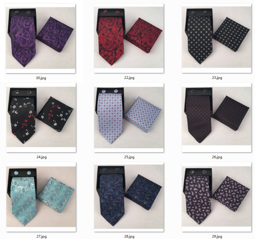 Conjunto de Gravata, Lenço de  - Neck Tie Set Box avaliação e preço