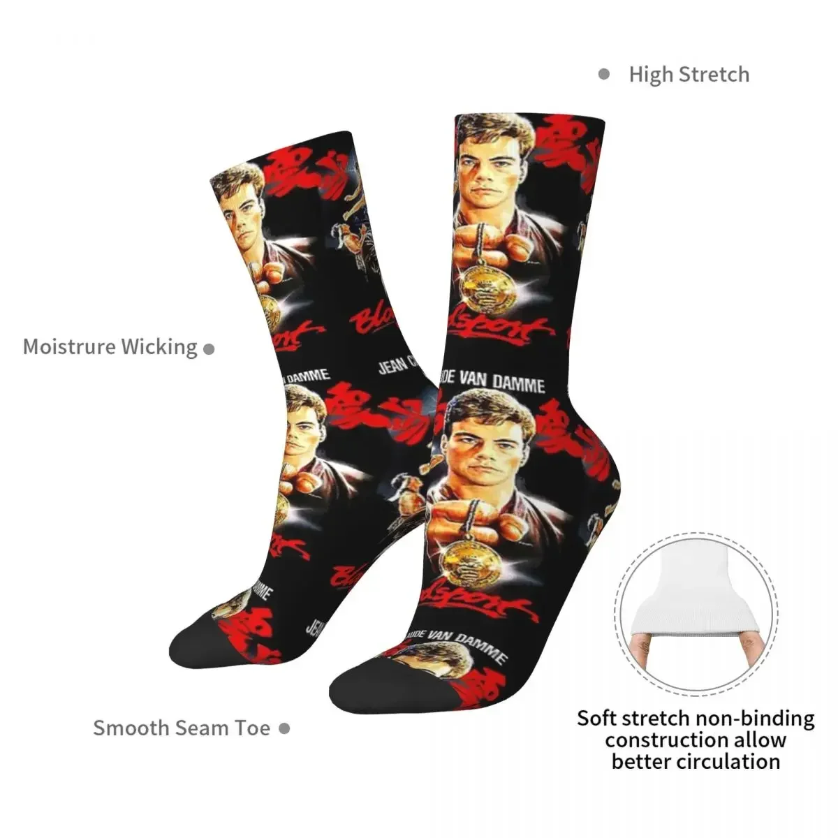 Bloodsport – Meias com estampa - Men Accessories All avaliação e preço
