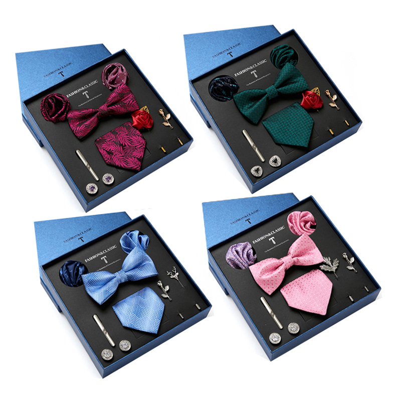 Verde masculino gravata caixa  - Neck Tie Set Box avaliação e preço