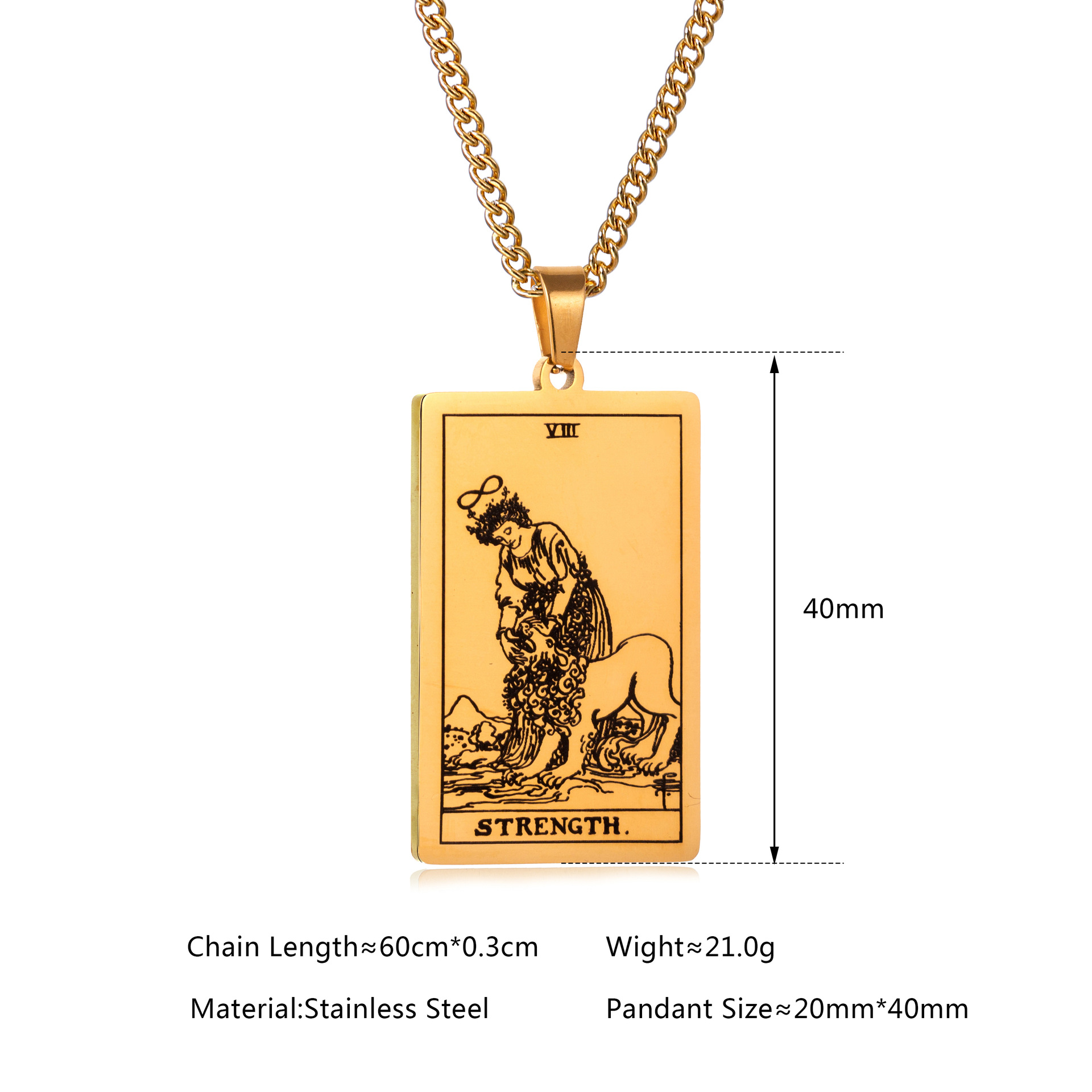 Colar de corrente de aço inoxi - Men Accessories Neck Chain avaliação e preço