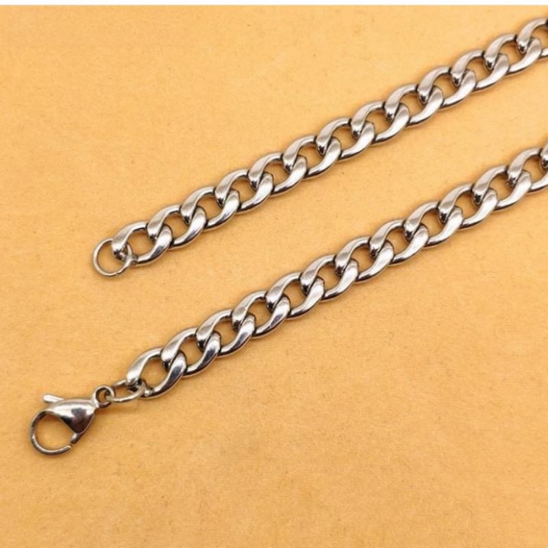 Yq 3mm-10mm 316l aço inoxidáve - Men Accessories Neck Chain avaliação e preço